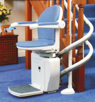 Sterling 2000 Curved Stair Lift