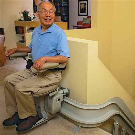 CURVED STAIR LIFT