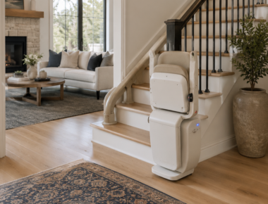 The Atlanta stair lifts guide helps in the selection of a straight or curved lift
