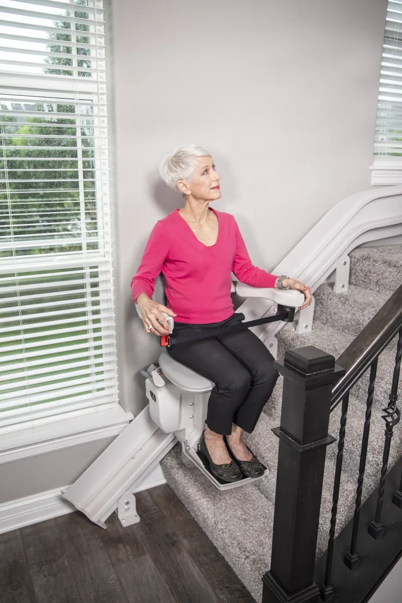 affordable straight curved stair lifts for your Atlanta home
