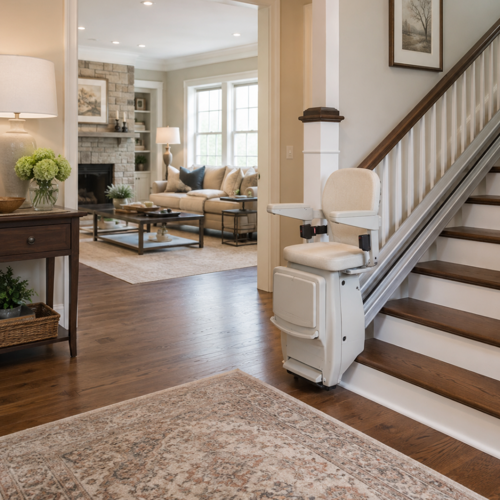 Beautiful stair lifts for atlanta and north georgia to restore mobility